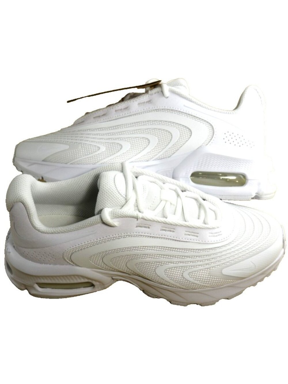 Women's Nike Air Max Fire Running Training Shoes Double White Black Size 6.5 NIB